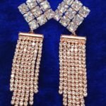 Rose Gold Dangle Earring for Women and Girls
