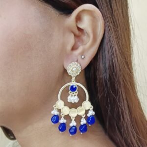 Kundan Chandbali Earrings