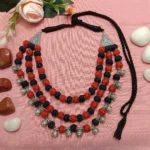 Handmade German Silver Matinee Necklace