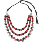 Handmade German Silver Matinee Necklace