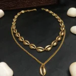 Golden Boho Multilayer Cowrie Shell Necklace