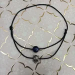 Evil Eye & Turtle Charm Anklet