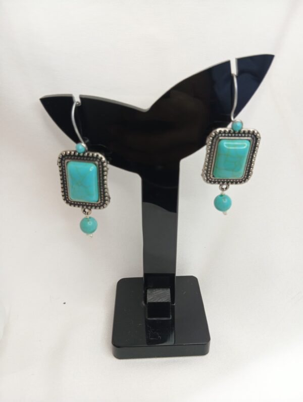 Latest Fancy Stylish German Silver dangle earrings