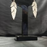 Lightweight Silver Leaf Dangle Earring