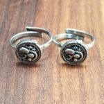 German Silver Adjustable Toe Rings German Silver Adjustable Toe Rings