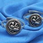 German Silver Adjustable Toe Rings