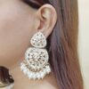 Kundan-Style Traditional Indian Earrings