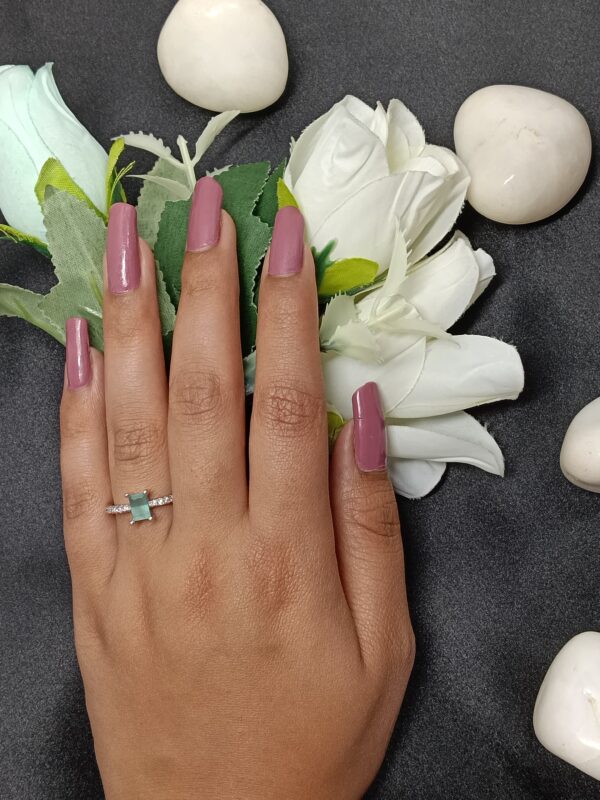 adjustable silver-tone ring for Women and Girls