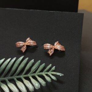 Stylish Bowknot Stud Earrings