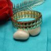 Gold-Tone Grid Link Bracelet for Women