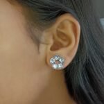 Floral Stud Earring for Women Floral Stud Earring for Women