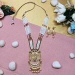Regal Indian Opera Beaded Necklace Set
