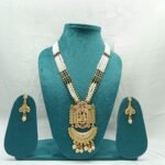 Regal Indian Opera Beaded Necklace Set