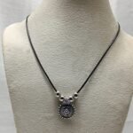 Bohemian Sunburst Pendant Necklace with Central Stone