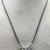 Bohemian Silver-Tone Sun Pendant Necklace with Pink Stone