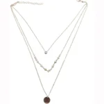 Stylish Rose gold Multi-layered Pendant