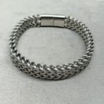 Men’s Braided Dual Row Chain Bracelet