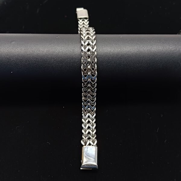 Men’s Braided Dual Row Chain Bracelet
