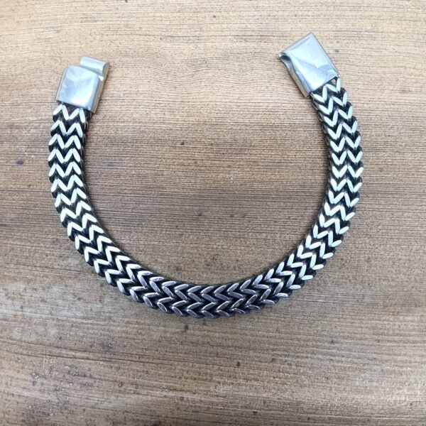 Men’s Zig zag Design Interwoven Bracelet