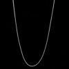 Silver-Tone Sleek Style Chain for Men's