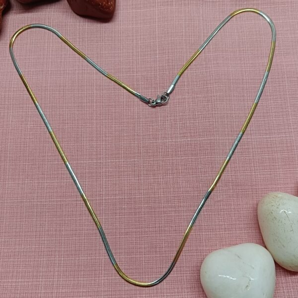 Men's Dual-Tone Style Chain