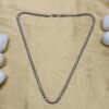 Comfortable Flexible Silver Chain for Men
