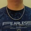 Comfortable Flexible Silver Chain for Men