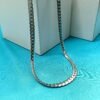 Silver-Tone Curb Chain for Men