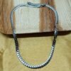 Silver-Tone Curb Chain for Men