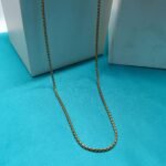 Anti-Tarnish Gold-Tone Chain for Men