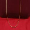 Anti-Tarnish Gold-Tone Chain for Men
