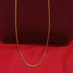 Anti-Tarnish Gold-Tone Chain for Men