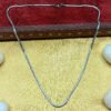 Lightweight & Durable Men’s Silver-Tone Chain