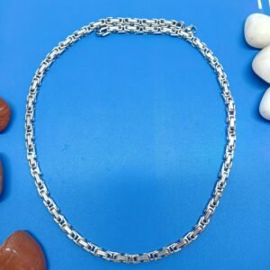 Intricate Interwoven Men’s Byzantine Chain