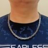 Intricate Interwoven Men’s Byzantine Chain