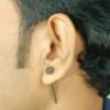 Men’s Spike Fake Gauge Earring