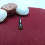 Stainless Steel Spike Fake Plug Earrings