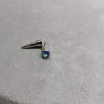 Men’s Fake Gauge Stud Earring