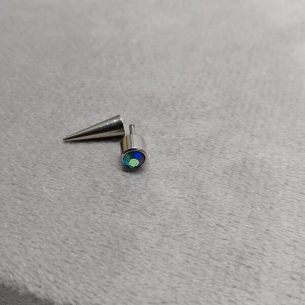 Men’s Fake Gauge Stud Earring