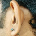 Men’s Fake Gauge Stud Earrings