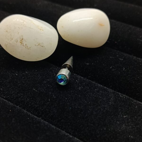 Men’s Fake Gauge Stud Earring