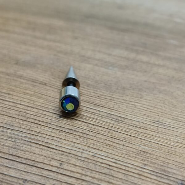Men’s Fake Gauge Stud Earring