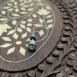 Men’s Fake Gauge Stud Earring