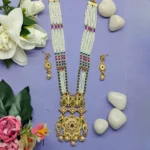 Bohemian Sun Pendant with Pink Stone