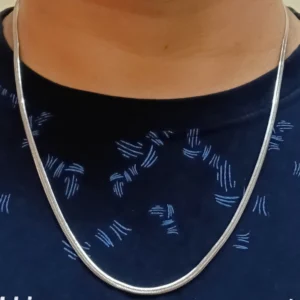 Lightweight & Durable Silver-Tone Chain