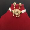 Traditional Gold-Plated Choker Necklace Set