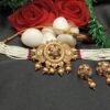 Traditional Gold-Plated Choker Necklace Set