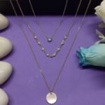Stylish Silver-Tone Multi-layered Pendant