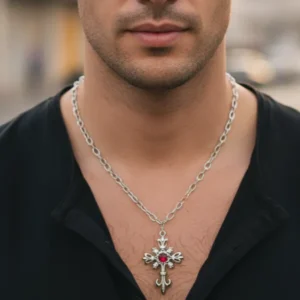 Starburst Pendant for Men and Boys