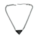Triangle PRADA-Inspired Pendant